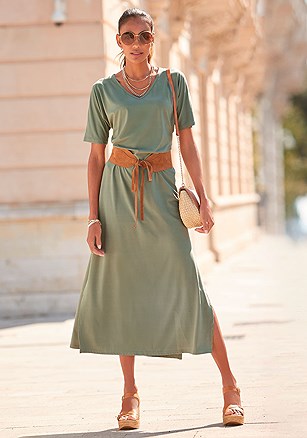 Short Sleeve V-Neck Maxi Dress product image (F02037.JD.2_retouch)