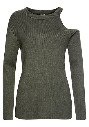 Side Slit Cutout Sweater product image (F03004.OL.4)
