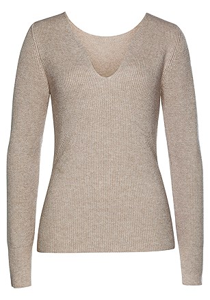 V-Neck Sweater product image (F03028.BE.3.A)