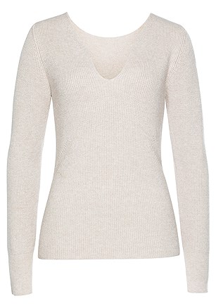 V-Neck Sweater product image (F03028.BE.K1)