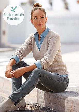 V-Neck Sweater product image (F03028BE.X34467BL_1.11)