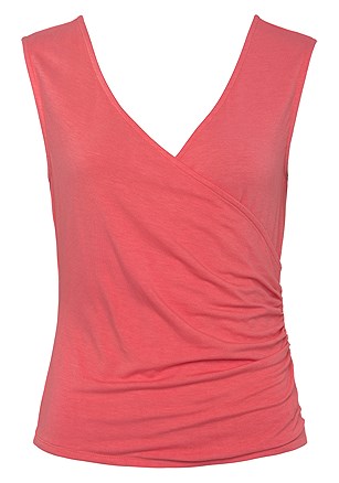 Wrap Look Sleeveless Top product image (F05089.PC.3)
