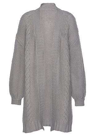 Long Knit Cardigan product image (F07010GY_2)