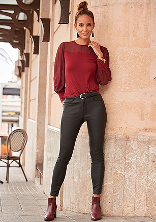 Coated Skinny Jeggings product image (F09007.BK-F05001.WI-X60033.WI)