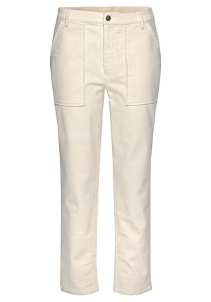 Corduroy Pants, Ruffle Sleeve Sweater product image (F09018.CR.K1)