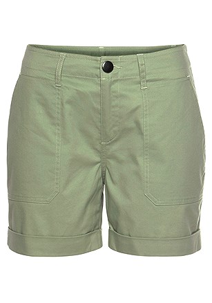 Patch Pocket Shorts, Puff Sleeve Cardigan product image (F11002LG_1)