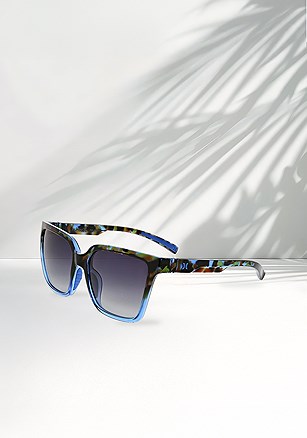 Oversized Square Sunglasses product image (HSL1013.BKBL.1.B82725)
