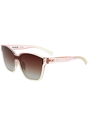 Transparent Square Sunglasses product image (HSL1014.RS.1)
