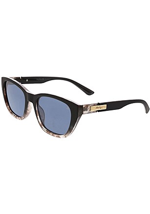 Rectangle Cateye Sunglasses product image (HSL1031.BKMU.1)
