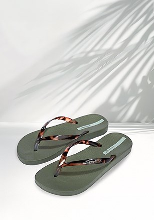 Tortoiseshell Flip Flops product image (I83475.OL.1.B)