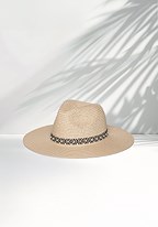 Link. pearl detail sun hat (Product Display 7999) image - mobile.