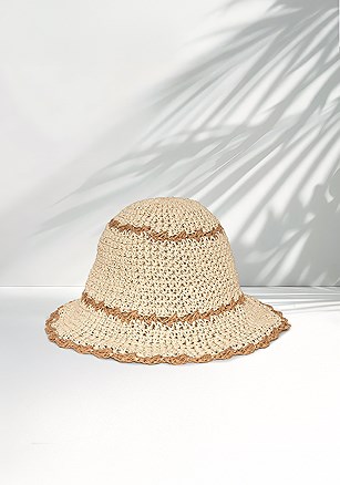 Contrast Trim Bucket Hat product image (W10002.BE.1.B82725)