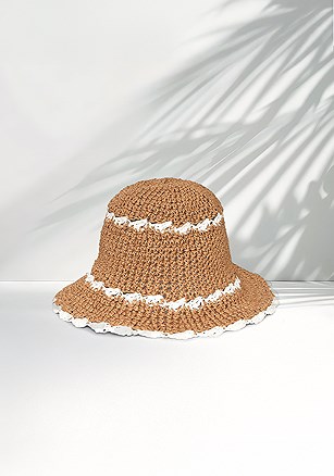 Contrast Trim Bucket Hat product image (W10003.CG.1.B82725)