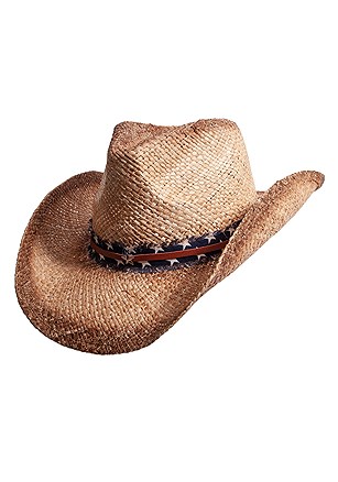 Straw Cowboy Hat product image (W10004.BE.1)