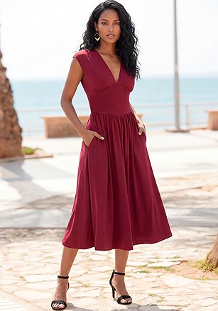 Corset Back Dress product image (W10075.WI.1)