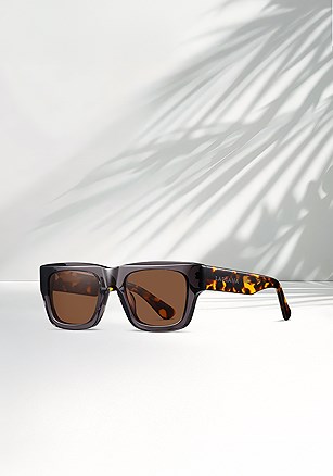 Square Tortoiseshell Sunglasses product image (W10080.TFPA.1.B060826)