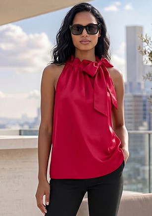 Sleeveless Tops product image (W10104.RD.1)