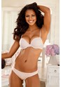 Cream Triple Push Up Bra X01003