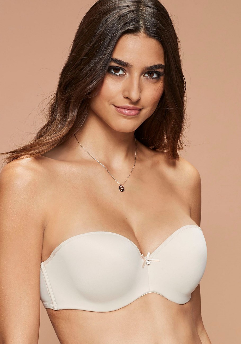 Nude Multiway Strapless Push Up Bra X04001, LASCANA