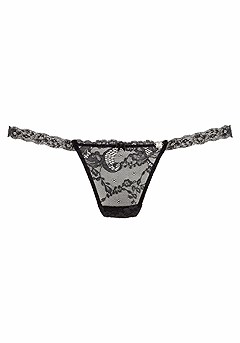 Floral Lace Thong product image (X05032-BK_01)