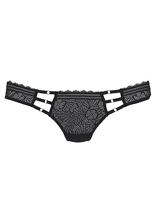 Strappy Lace Thong product image (X05157.BK.X02089.BK.2)