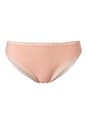 Peach 2 Pk Lace Trim Cheeky Panties X06077