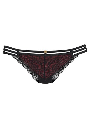 Strappy Lace Bikini Brief product image (X06317.BKRD.3)