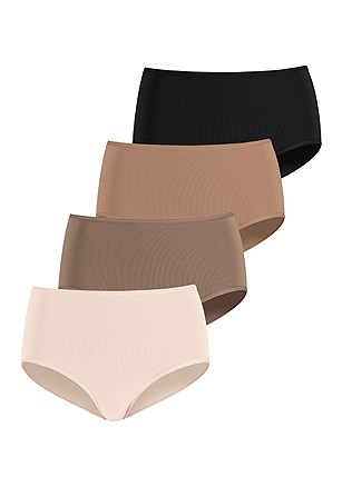 4 Pk Midrise Hipster Panties product image (X07072MU_1)