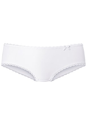 Bow Detail Hipster Panty product image (X07079.WH.3)