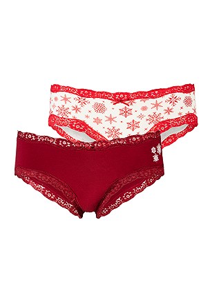 2 Pk Holiday Hipster Panties product image (X07320.RDIV.3)