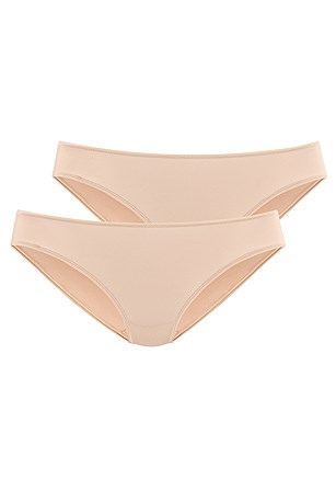 2 Pk Basic Hipster Panties product image (X07322.BE.3)