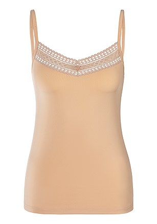 Lace V-Neck Camisole product image (X14017.BE.X06076.NUTP.2)