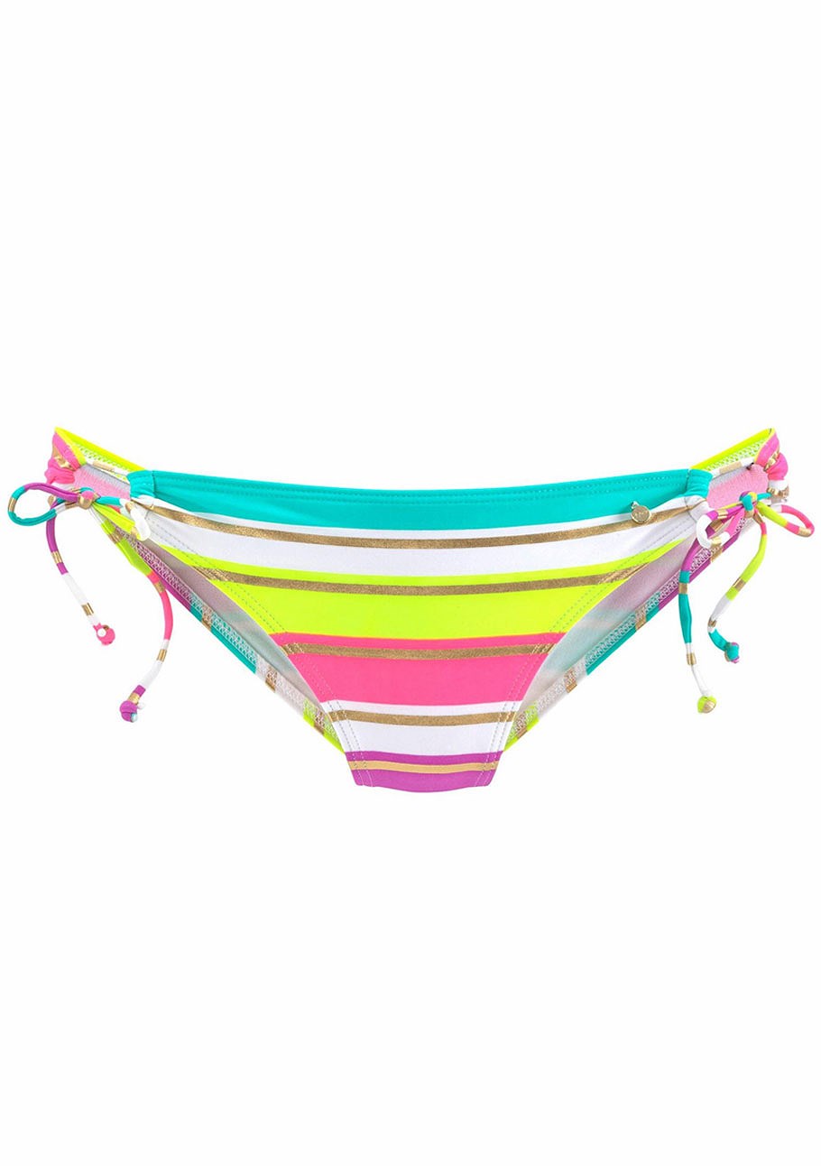 STRIPED CLASSIC BIKINI BOTTOM