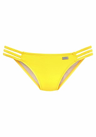 Classic Triangle Bikini Top, Strappy Classic Bikini Bottom product image (X16062.YL.X28127.YL.3)