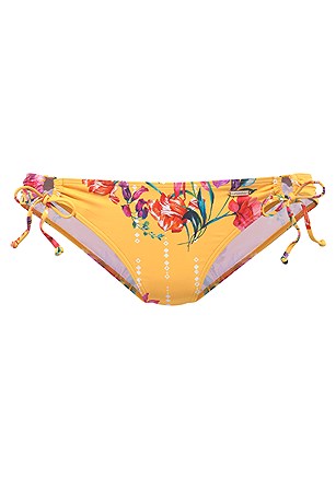 Floral Triangle Bikini Top, Loop Classic Bikini Bottom product image (X16187YLMU_X28387YLMU_4)
