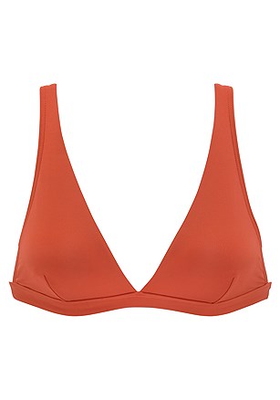 Classic Triangle Bikini Top, Fold Over Classic Bikini Bottom product image (X16202RD_2)