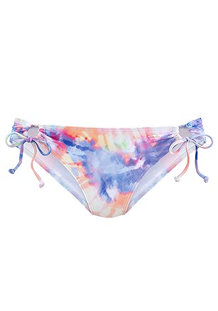 Tie-Dye Triangle Bikini Top, Loop Classic Bikini Bottom product image (X17201BLMU_2)
