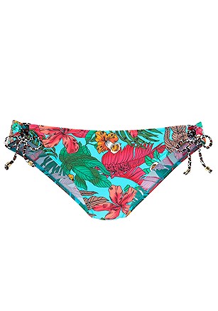 Tropical Push Up Bikini Top, Loop Classic Bikini Bottom product image (X20112TQPR_X21112TQPR-4S)