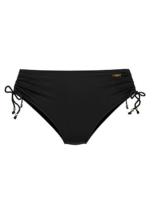 Classic Underwire Bikini Top, Mid Rise Bikini Bottom product image (X24015-BK-X28105-BK-01)