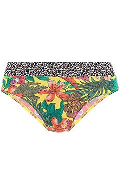 Tropical Underwire Bikini Top, Print Classic Bikini Bottom