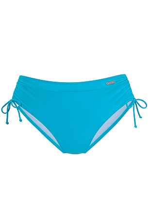 Classic Underwire Bikini Top, Ruched Midrise Bikini Bottom product image (X24269TQ_X25269TQ_2.1)