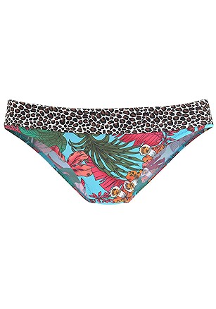 Tropical Underwire Bikini Top, Print Classic Bikini Bottom product image (X25170.X24170.TQPR.1)