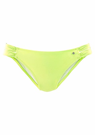 Twist Bandeau Bikini Top, Strappy Classic Bikini Bottom product image (X28030-LN_01)