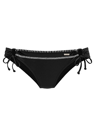 Trimmed Underwire Bikini Top, Loop Classic Bikini Bottom product image (X28118.BK.1)