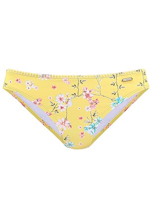 Blossom Bandeau Bikini Top, Print Classic Bikini Bottom product image (X28162.YLMU.001-S)