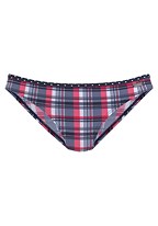 PLAID PUSH UP BIKINI TOP