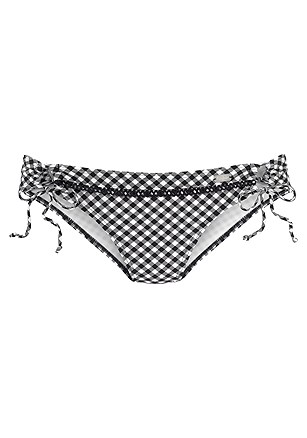 Gingham Triangle Bikini Top, Loop Classic Bikini Bottom product image (X28358BDOT)