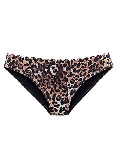 Leopard Print Underwire Bikini Top, Print Classic Bikini Bottom product image (X28370LE_2)