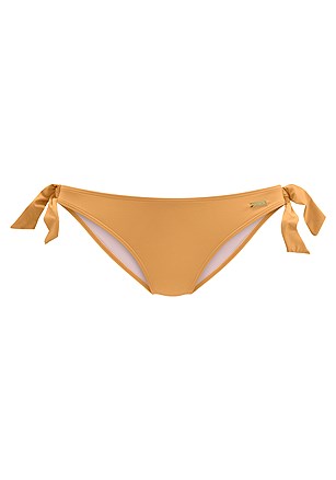Twist Bandeau Bikini Top, Side Tie Classic Bikini Bottom product image (X28412YL_2)