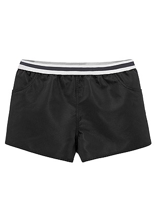 Stripe Band Swim Shorts product image (X28448.BK.3)